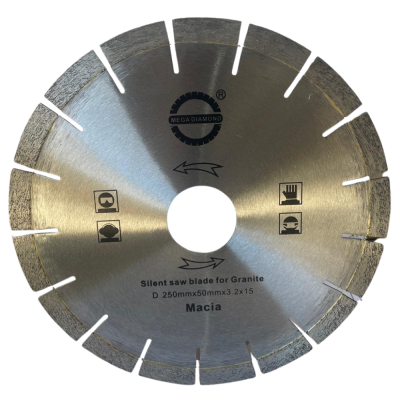 Disco Premium Liso Corte 250mm