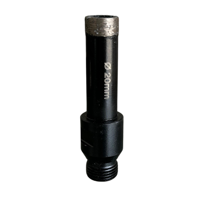 Broca Diamantada Preta de 20mm