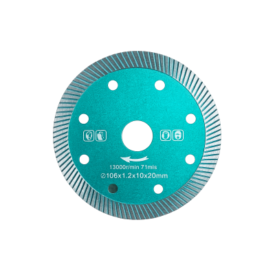 Disco de Corte Diamantado 106mm Dekton Verde