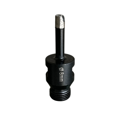 Broca Diamantada Preta de 8mm