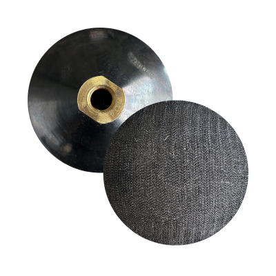 Prato Curvo com Velcro 4 Polegadas