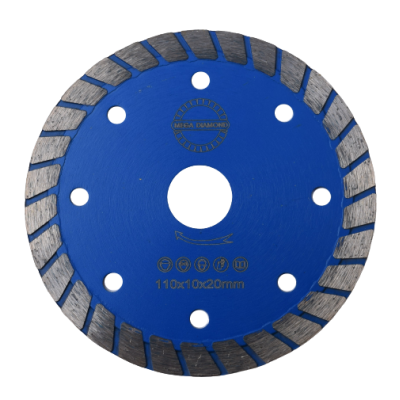 Disco de Corte Diamantado 110mm turbo Azul